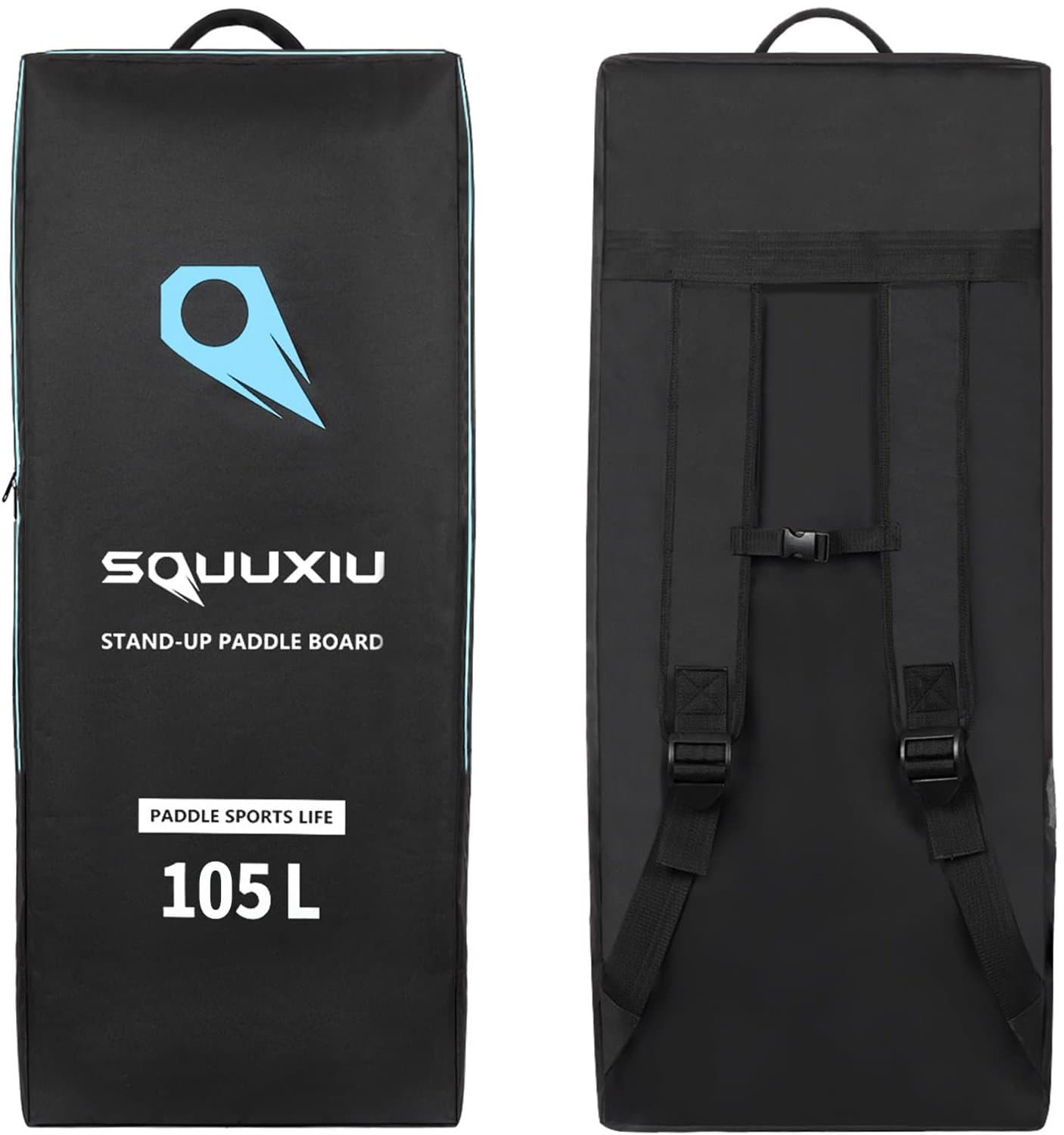 Opblaasbare paddleboardtas, SUP boardtas, surfplank rugzak, stand