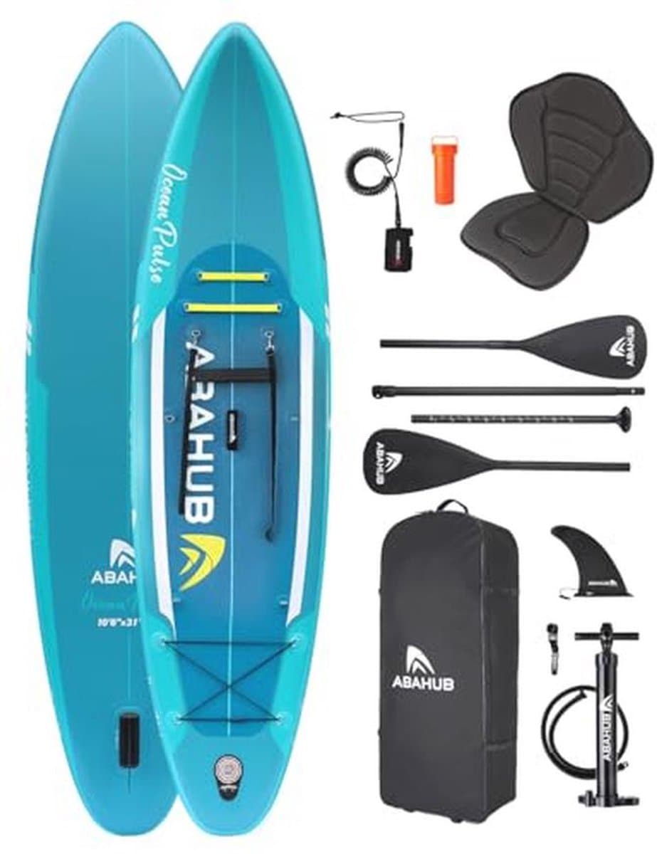 Opblaasbaar Stand Up Set Verstelbare Aluminium, 320×78 cm