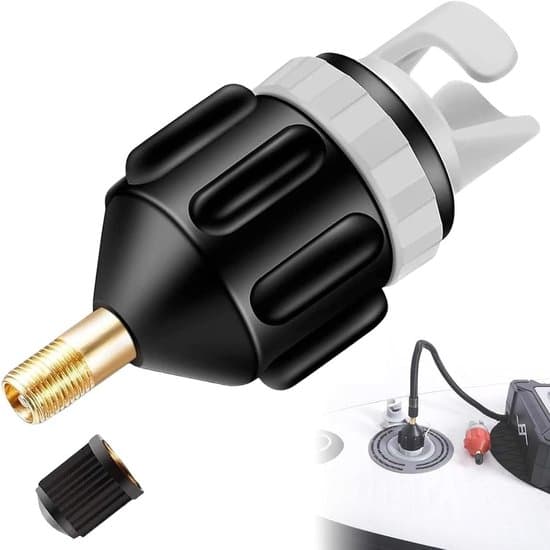 Kajak en Sup-pompadapter met Compressoradapter - Accessoires voor Kajakpomp - Opblaasbare Pompconverter voor Surfplank, Kajak, Kano - Stand-Up Paddleboard