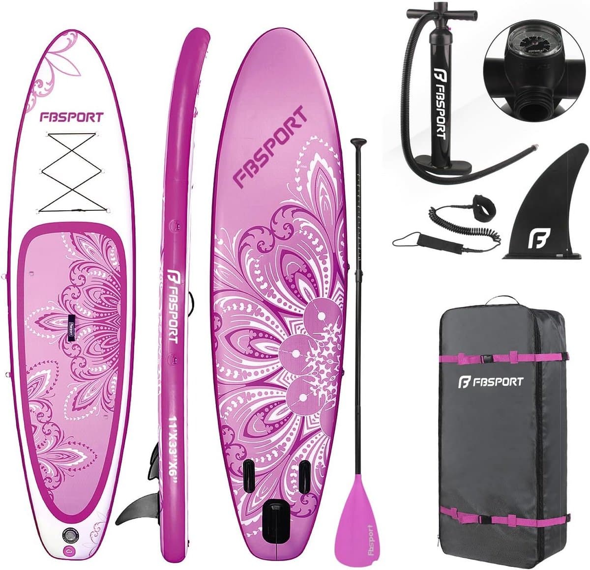 Opblaasbaar SUP board dik Stand