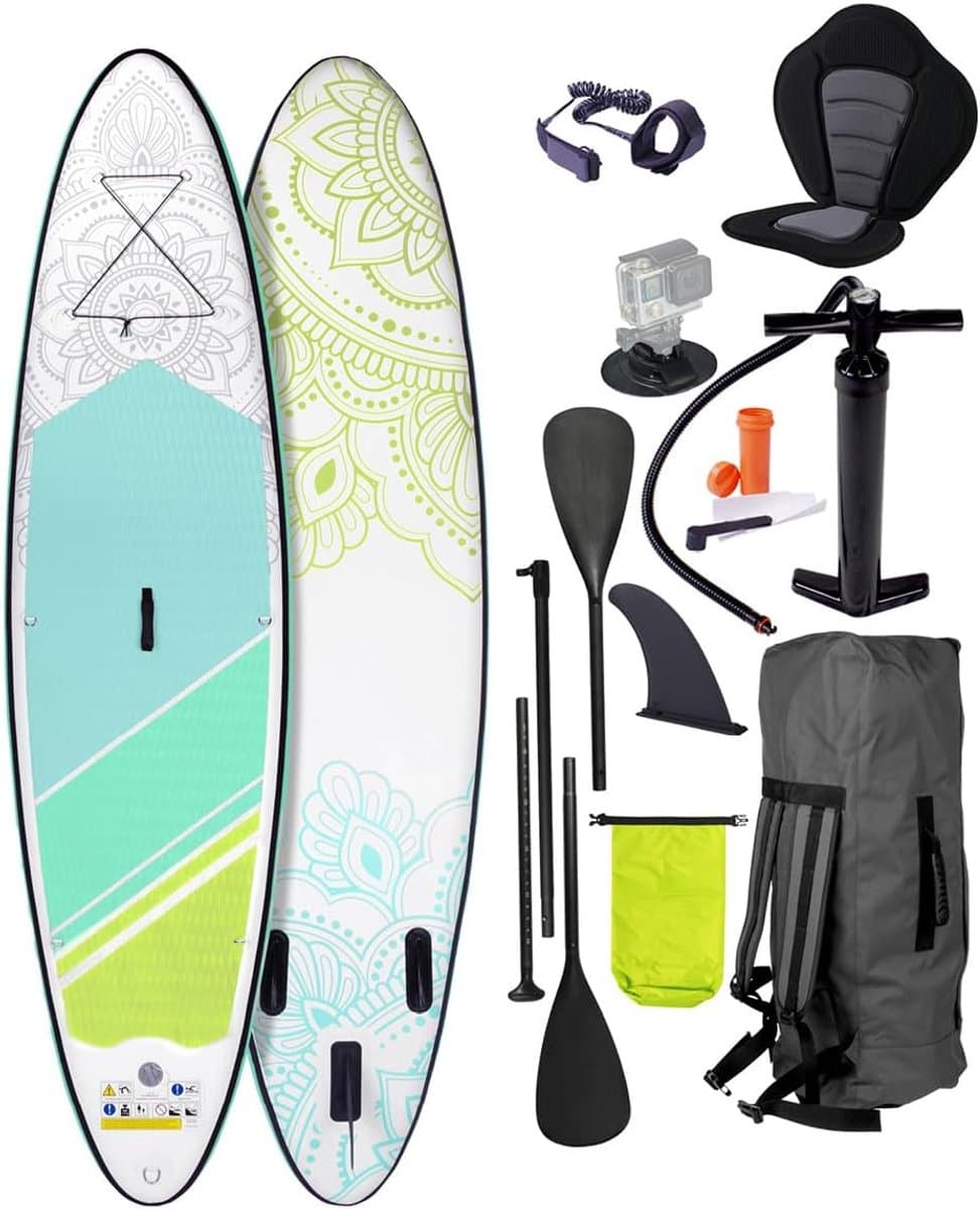 Opblaasbaar SUP board voor dames zoals peddel, 300 cm