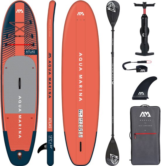Aqua Marina Atlas 366cm Opblaasbaar SUP board 2 in 1
