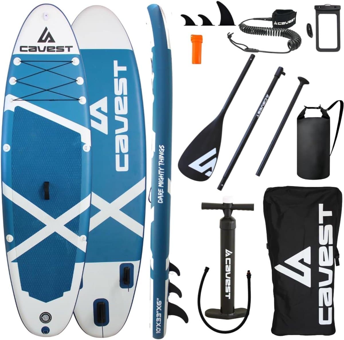Opblaasbaar SUP Water Board Suppen op water, 305×84 cm
