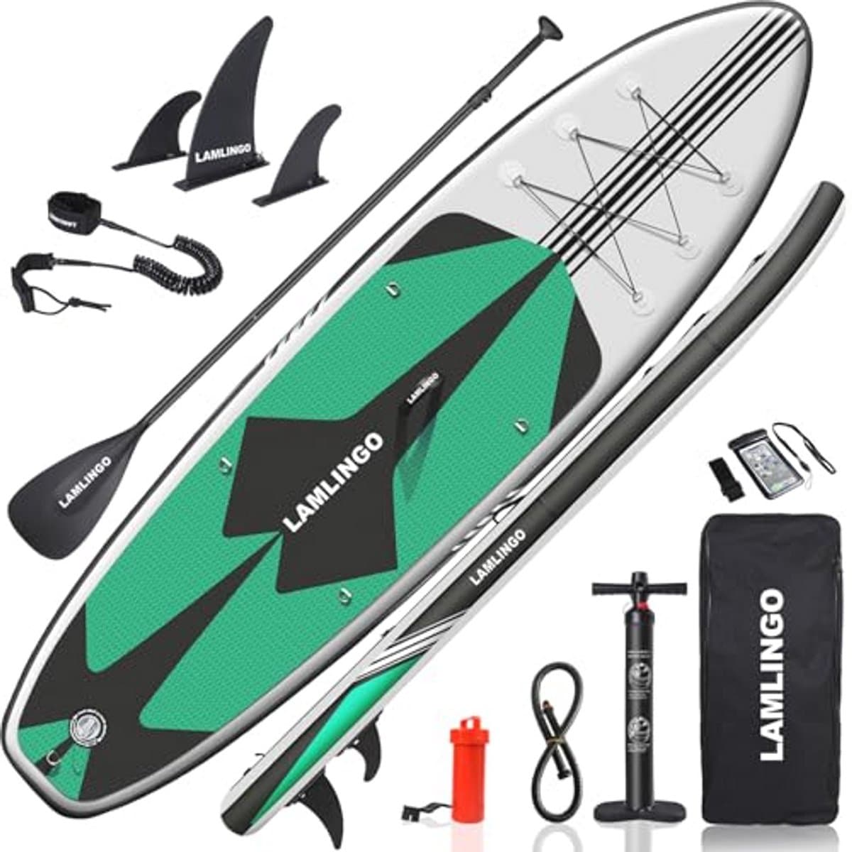 Opblaasbaar Stand Up voor Volwassenen Stevige SUP, max 200 kg