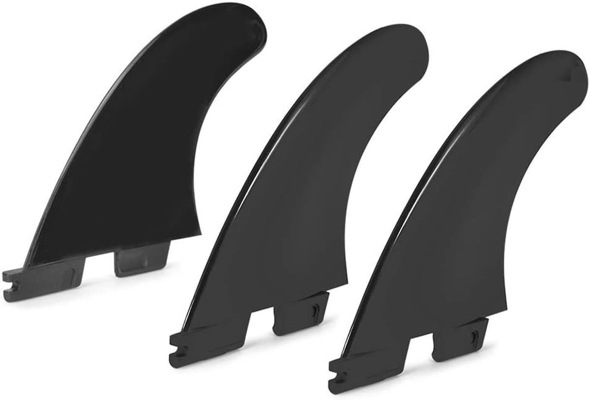 SnelShoppen 3 Stuks Fin, FCS2 G5 Nylon Plastic Zwarte
