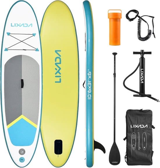 Nivard Sup Board - Opblaasbaar - Supboard - Sup Boards - Paddle - Kayak - Groen