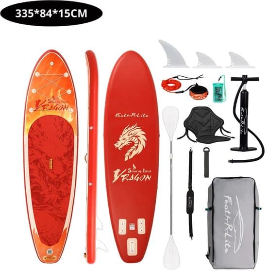 Livano Sup Board - Opblaasbaar - Supboard - Sup Boards - Paddle - Kayak - Inclusief Accessoires - 350cm