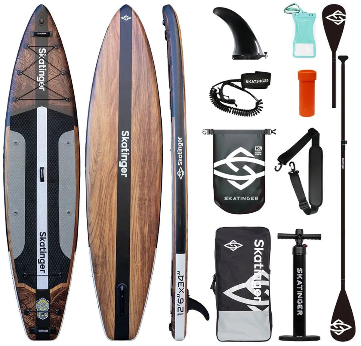 Skatinger Waverider Touring SUP Compleet Pakket