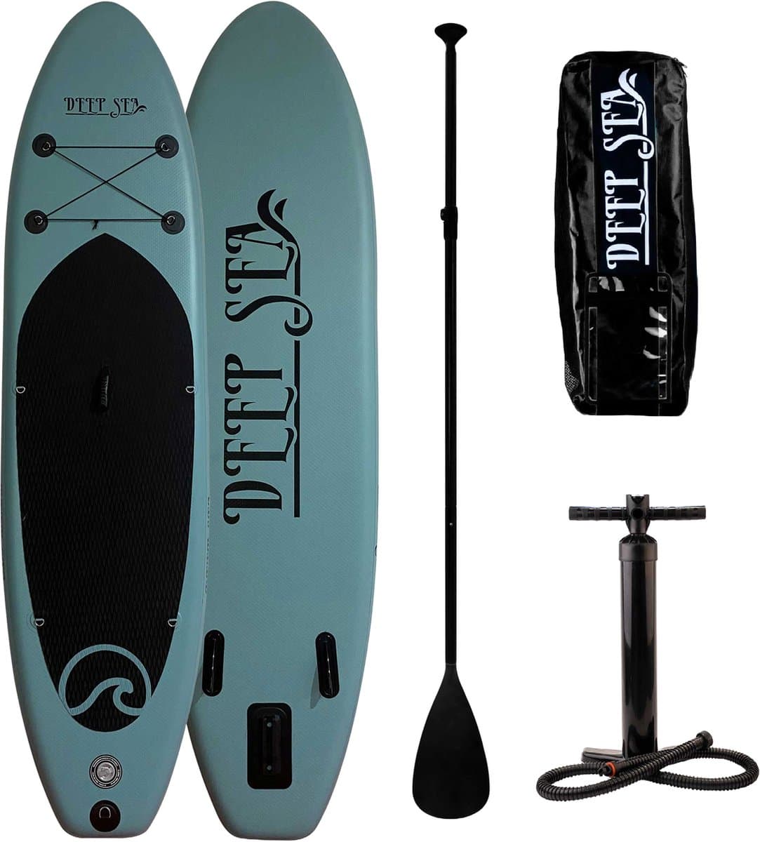 Deep Sea SUP Set Pro, Blauw, 300 cm