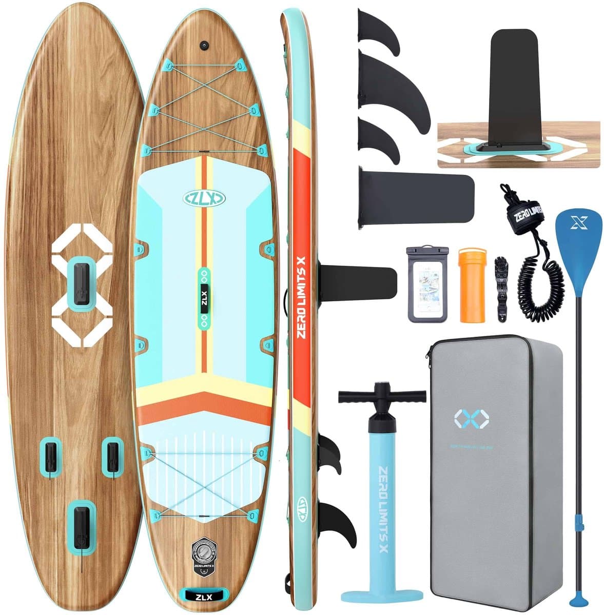 Inflatable met Stabiele Antislip Deck Pad