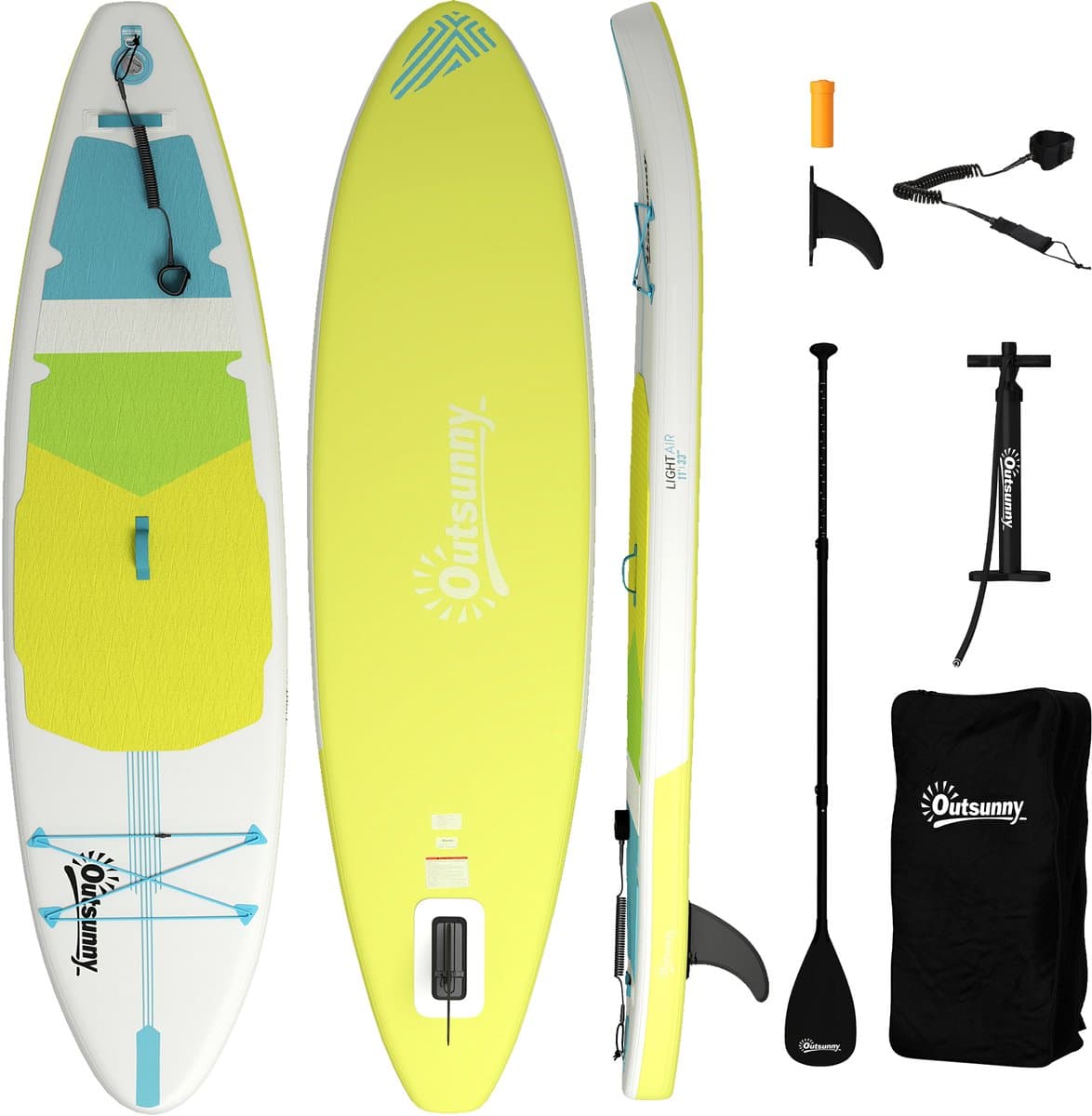 Sup Surfplank Antislipoppervlak Verstelbare, 320 cm