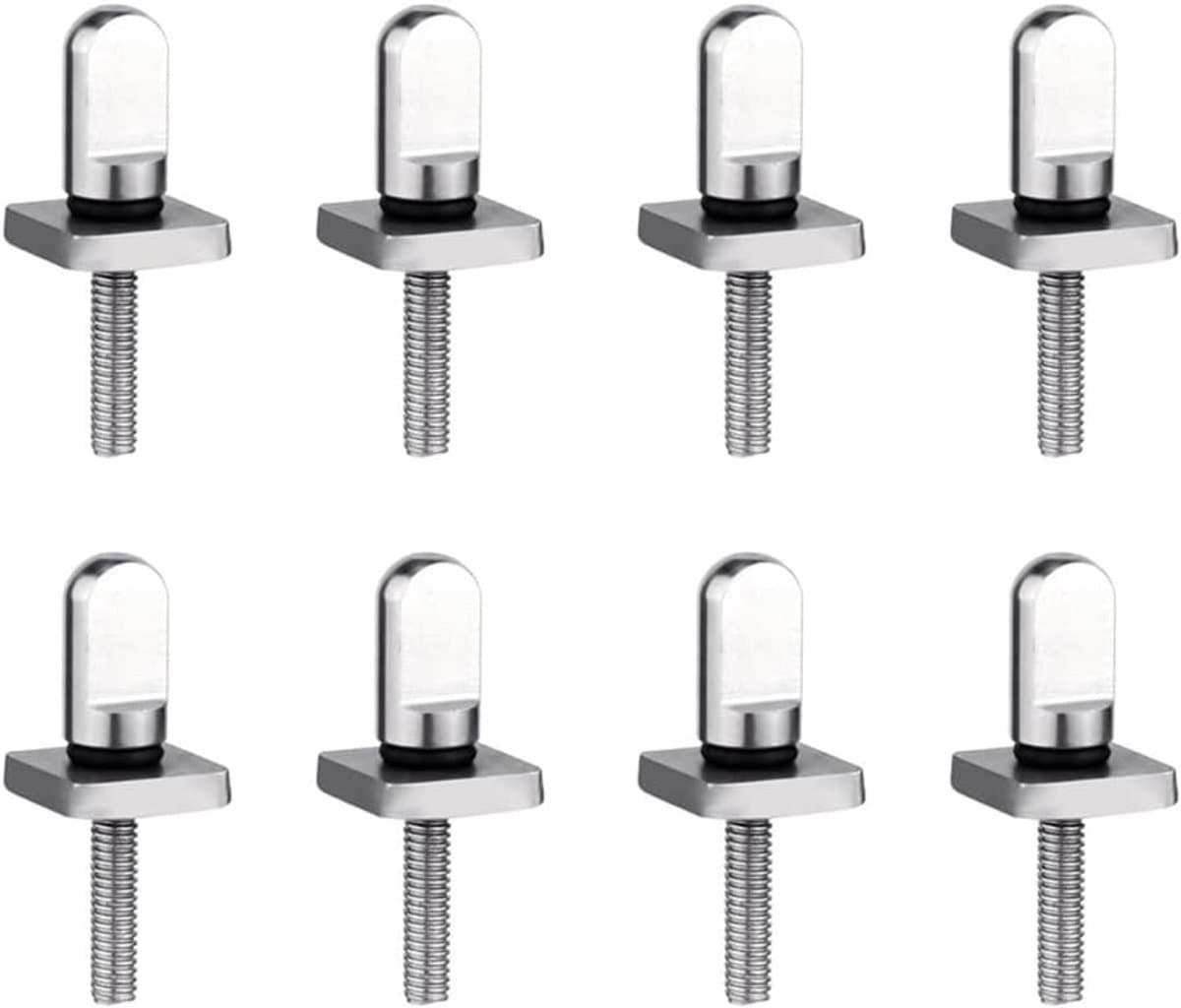 Onbekend 316 Stainless Steel Fin Screws No Tools SUP Fin Screw met O