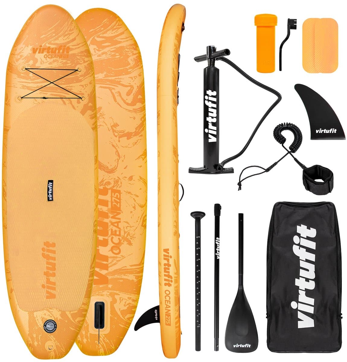 VirtuFit Ocean SUP Inclusief Pomp, Accessoires &, 275 cm, max 150 kg
