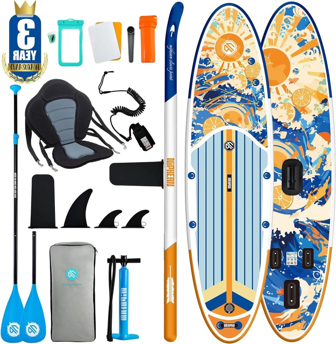 Opblaasbaar SUP Watersport Avonturen Hoge, 320 cm, max 200 kg