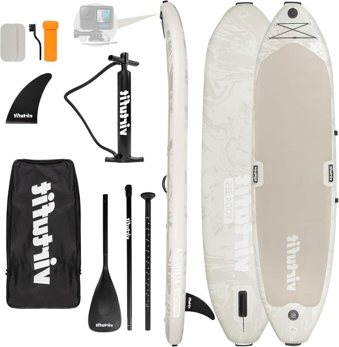 Opblaasbaar SUP Yoga Aqua Fitness, 355 cm