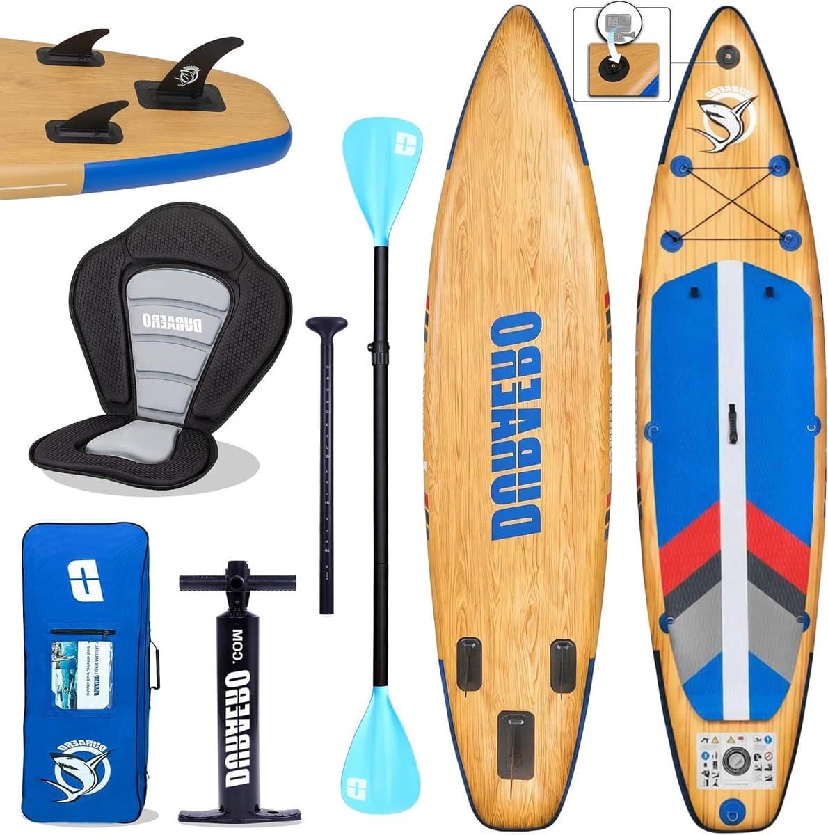 Opblaasbaar SUP Peddelplank Set Watersport, 330×76 cm