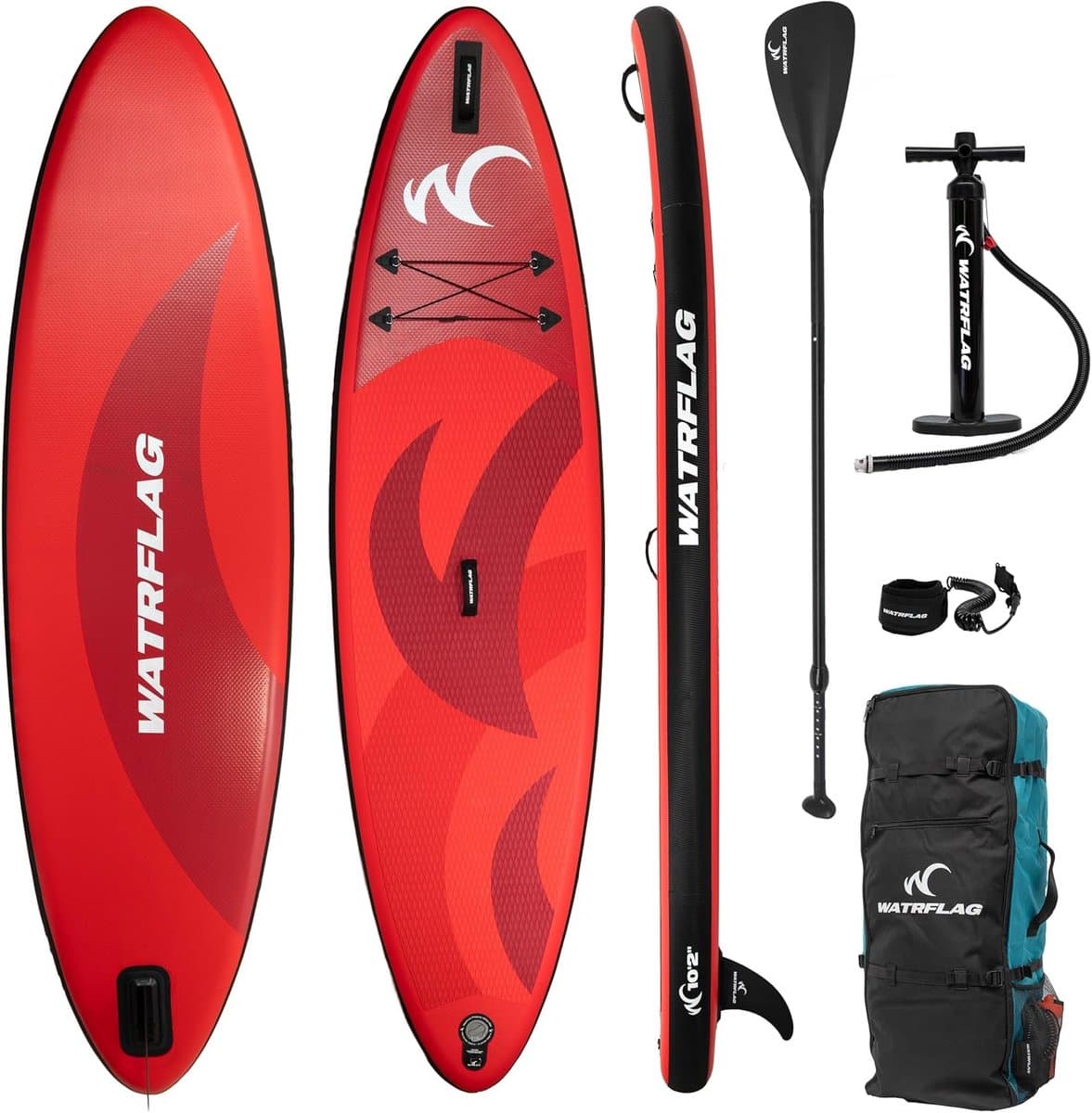 Stand Up 10'2" Premium kwaliteit Dubbele lagen, 10.2'