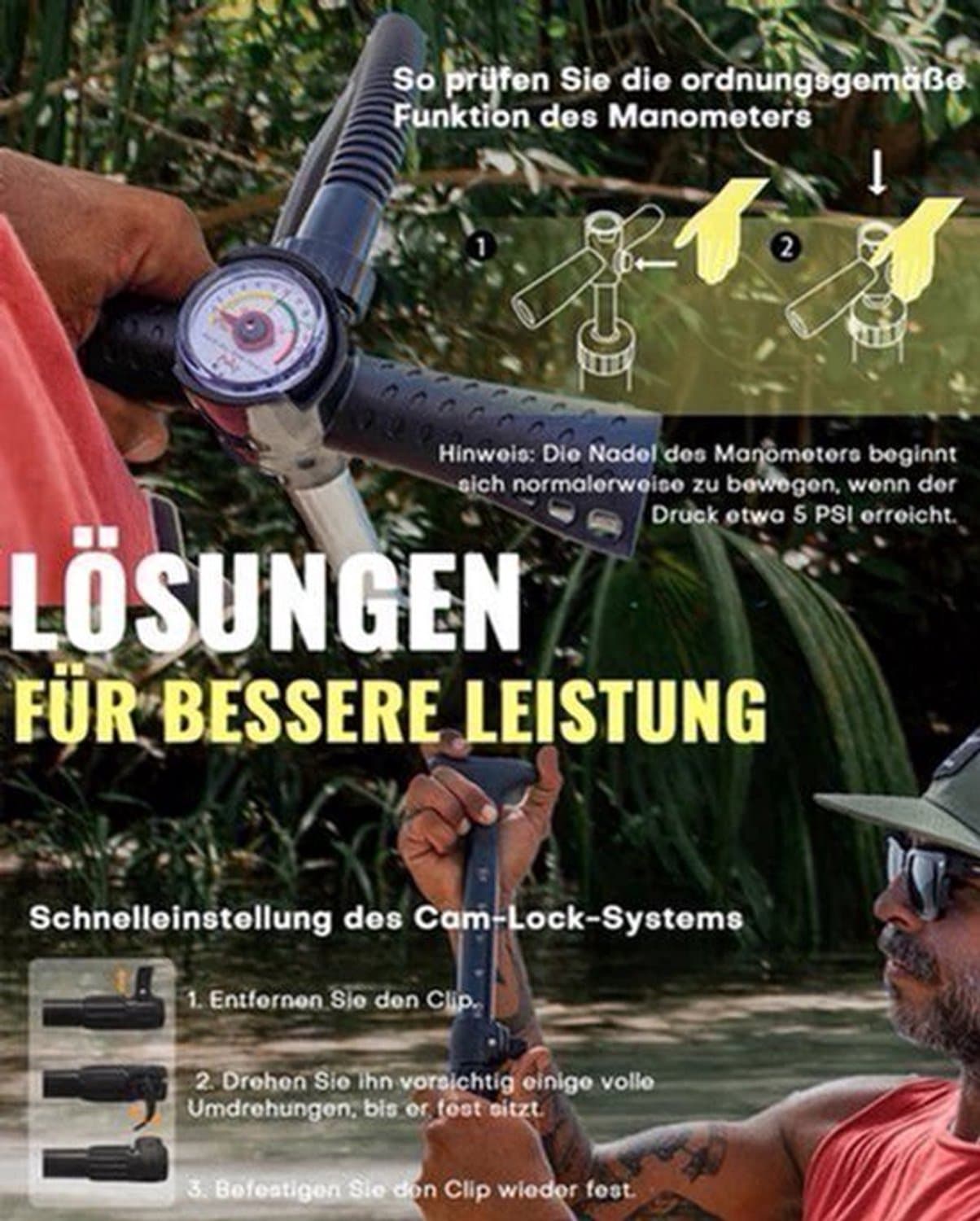 Opblaasbare Stand Up Paddle Board Lichtgewicht