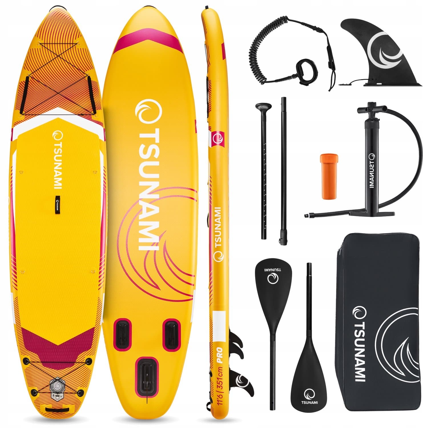 Opblaasbare SUP Tsunami, 350 cm