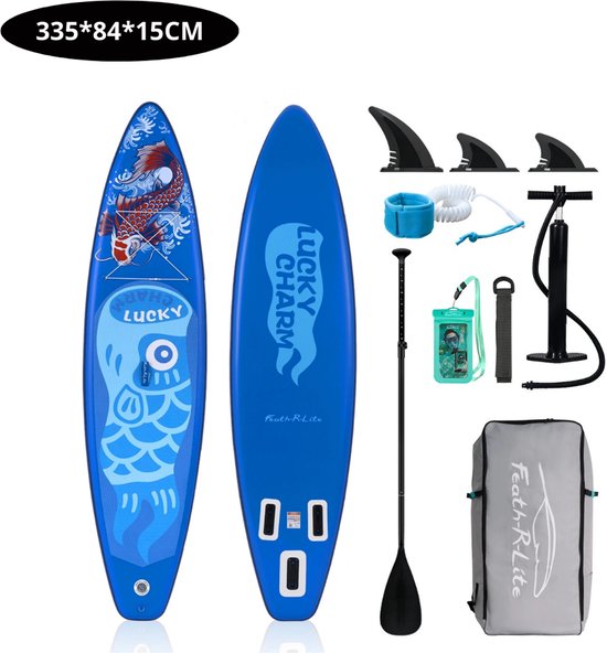 Livano Sup Board - Opblaasbaar - Supboard - Sup Boards - Paddle - Kayak - Inclusief Accessoires - 330cm