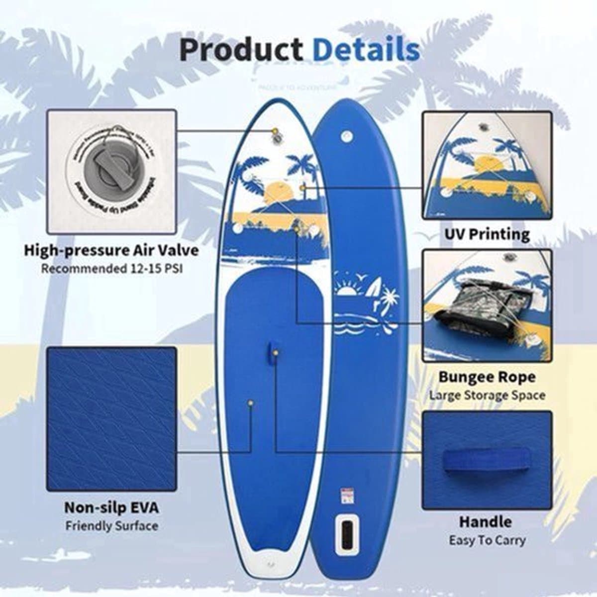 Supboard Sup Ultra Light, 335×84 cm, max 165 kg