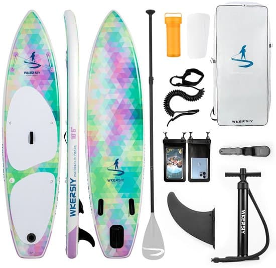 Bovista Sup Board - Opblaasbaar - Supboard - Sup Boards - Paddle - Kayak - Inclusief Accessoires