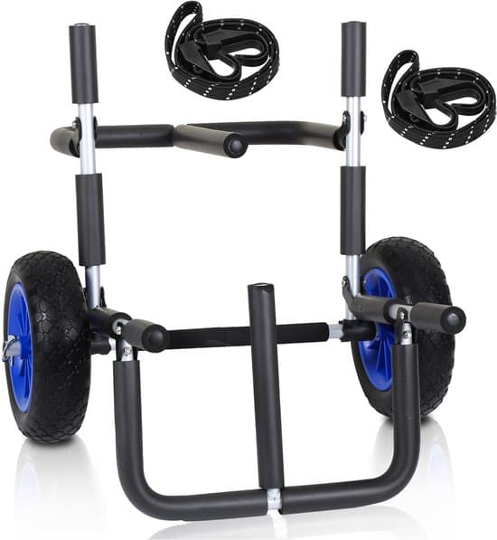 Inklapbare Aluminium SUP-Transportwagen voor Stand-Up Paddleboards