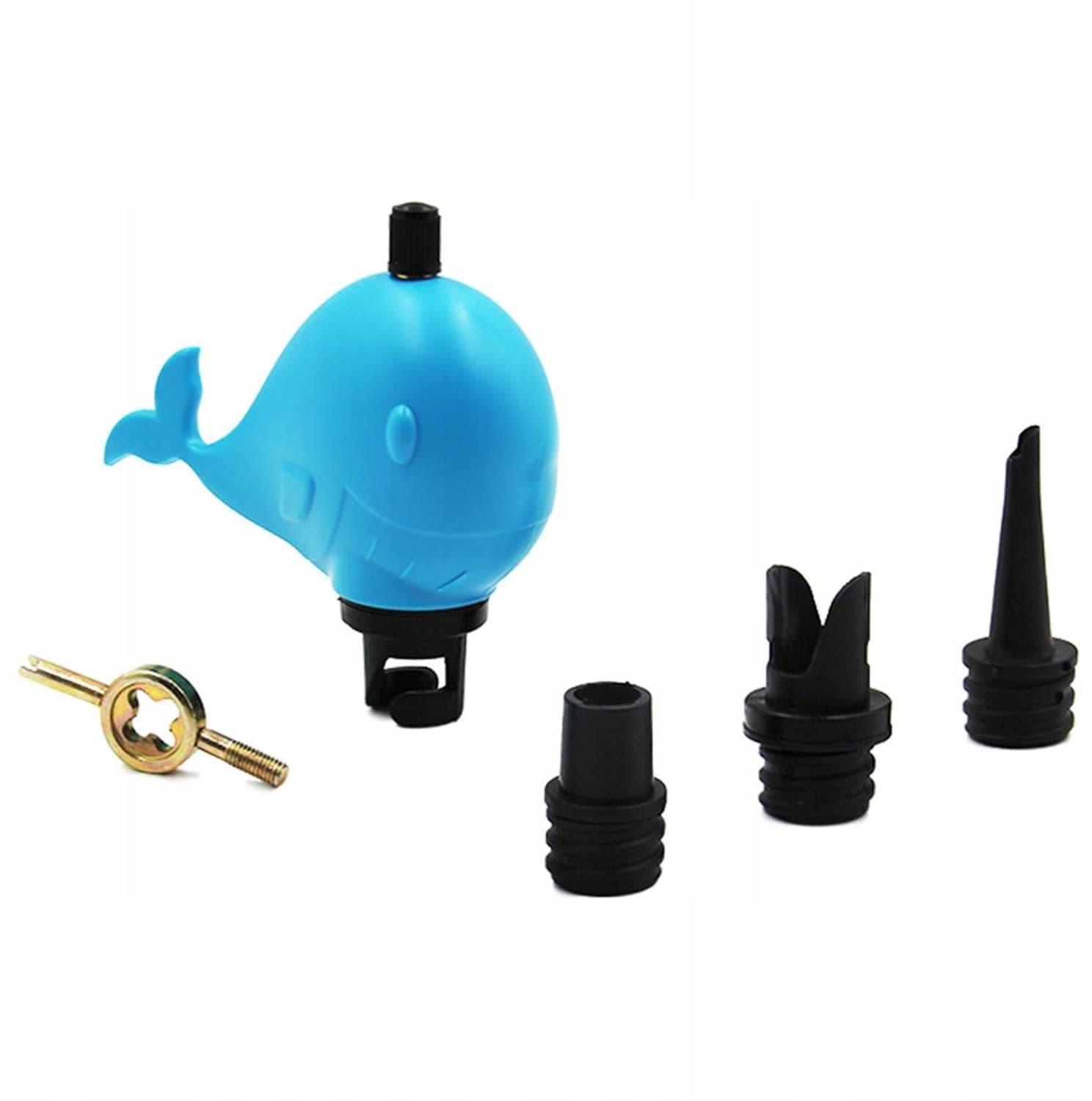 SUP Pomp Adapter Set met 4 Mondstukken en Sleutel