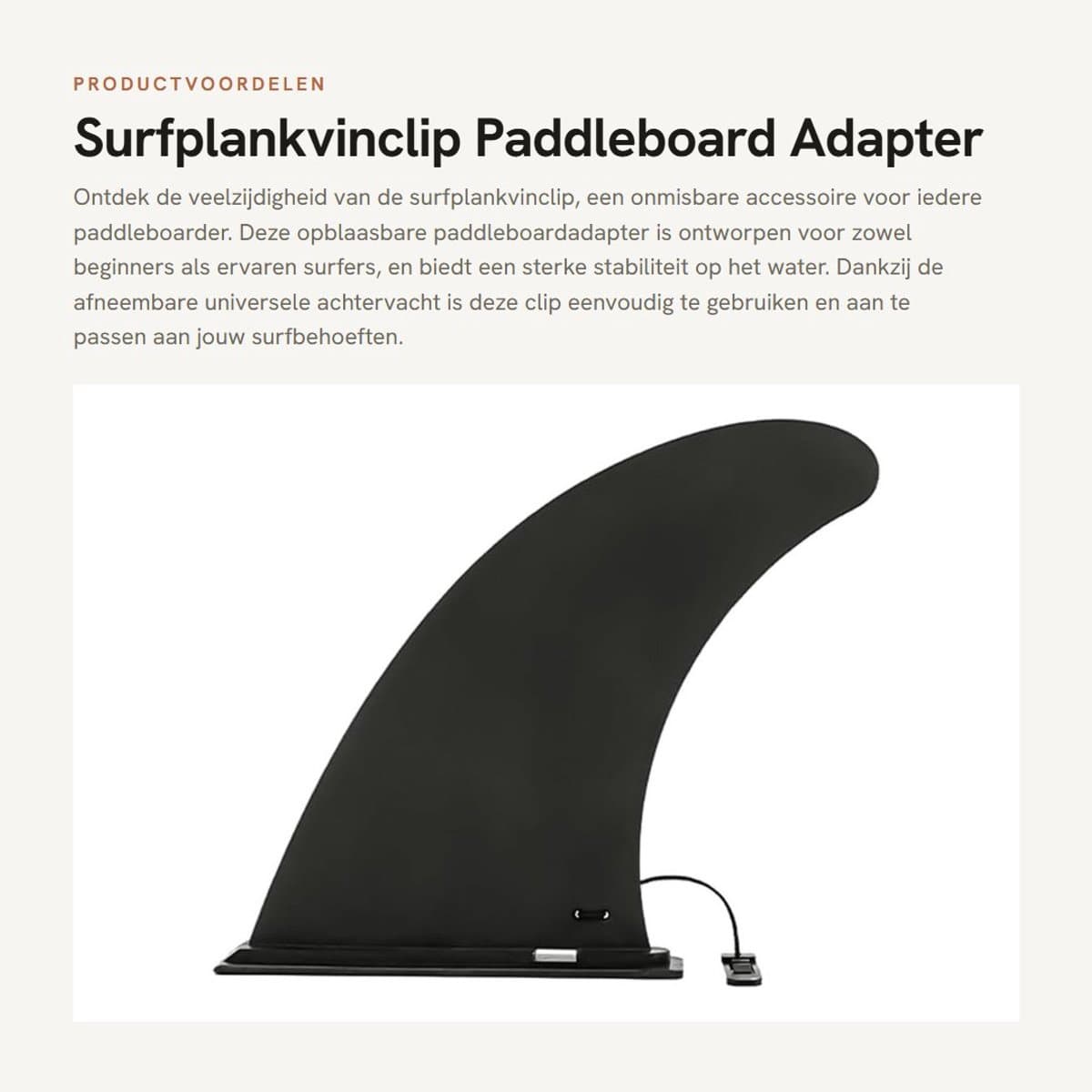 Dailygoods Surfplankvinclip Adapter