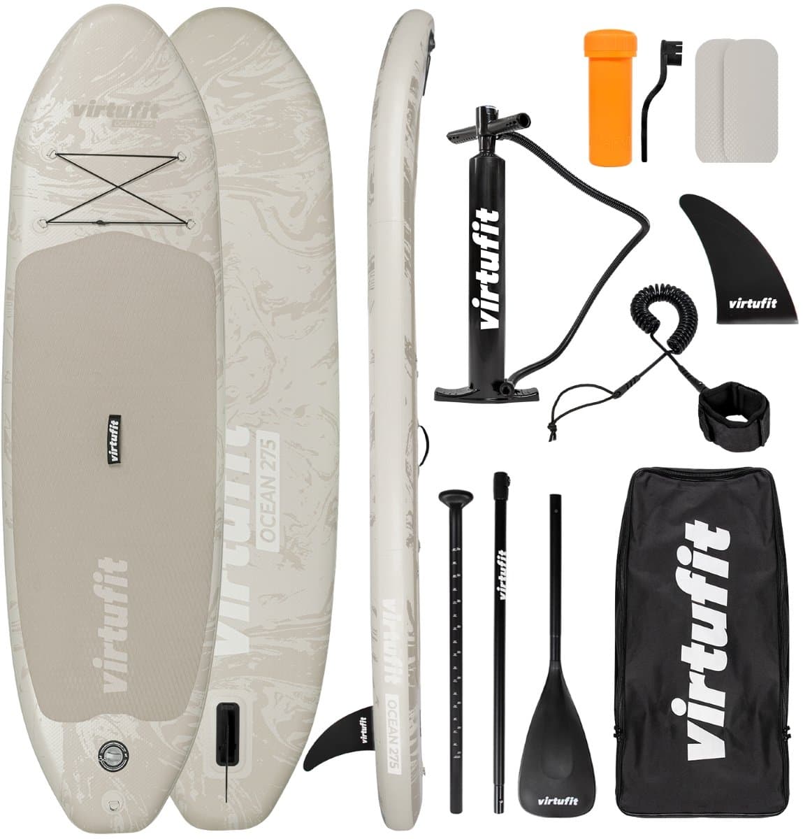 VirtuFit Ocean SUP Inclusief Pomp, Accessoires &, 275 cm, max 150 kg