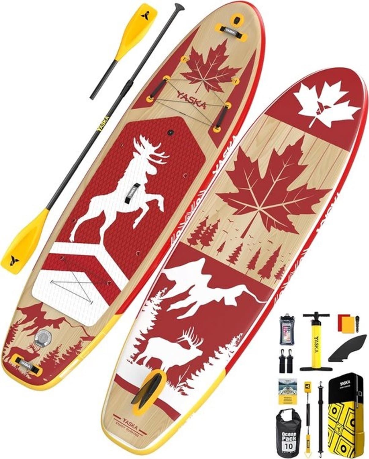 Opblaasbaar SUP board Extra breed en stabiel