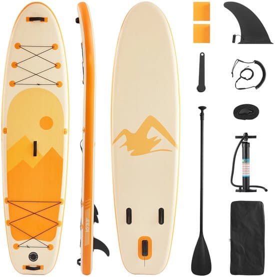 Rolu SUP SUP Inclusief Luchtpomp en Reparatieset, 335 cm, max 150 kg