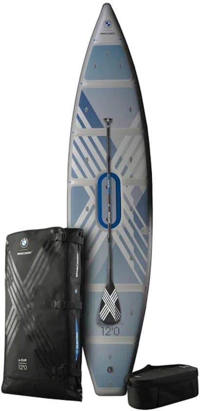 BMW x SipaBoards Tourer Electric – Elektrisch SUP Board – Mint Blue – GPS – 12ft