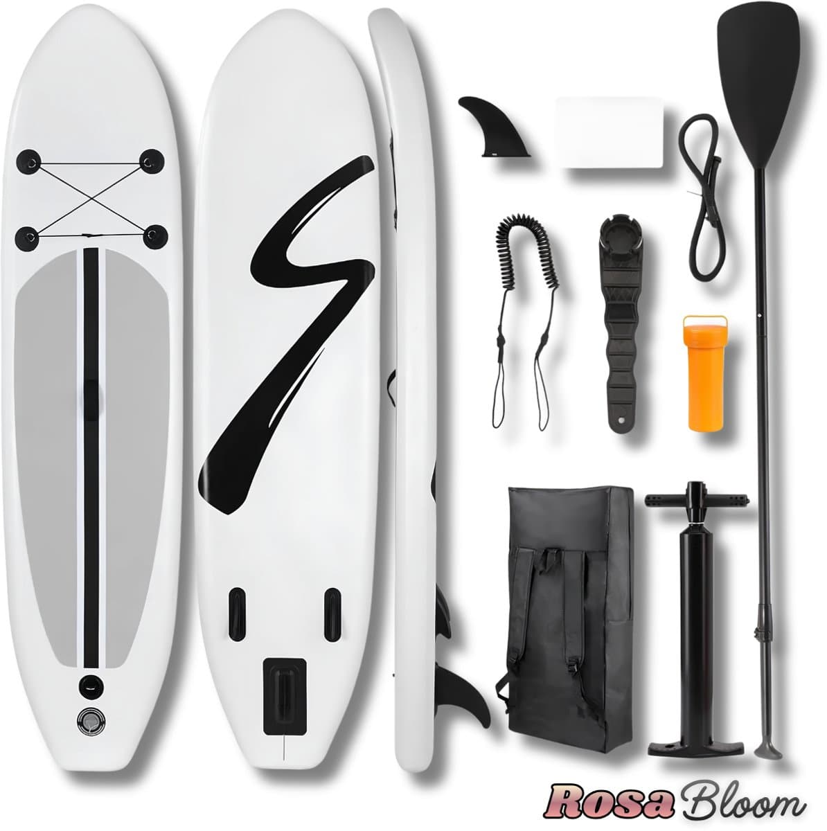 RosaBloom sup boards,5 cm Wit, 305×77 cm