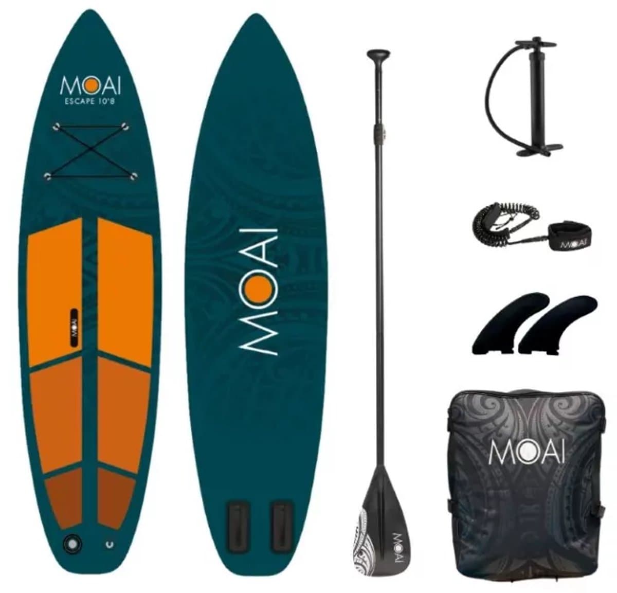 Moai City SUP 10'8 Pakket, 10.7'