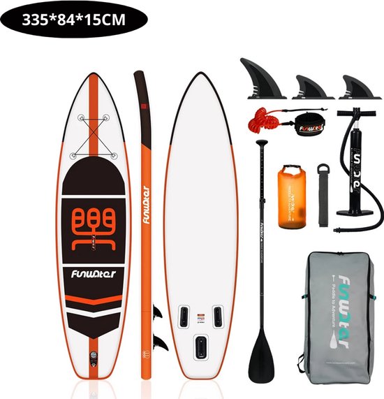 Nivard Sup Board - Opblaasbaar - Supboard - Sup Boards - Paddle - Kayak - Inclusief Accessoires - 335cm