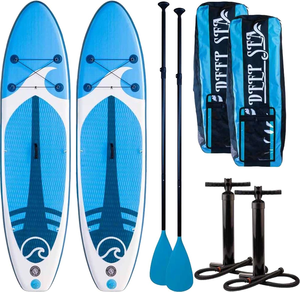 Deep Sea 2 x SUP Set Kajak Pro, 300 cm