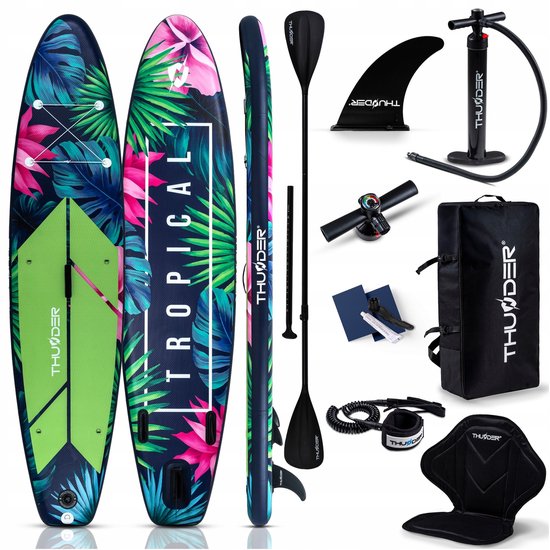 THUNDER® TROPI SUP Board - Opblaasbaar - 320 cm - Complete Set