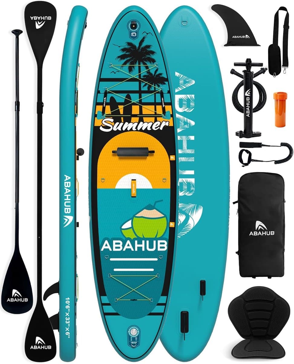 SnelShoppen SUP, Stand Up Paddling Set met, 126×78 cm