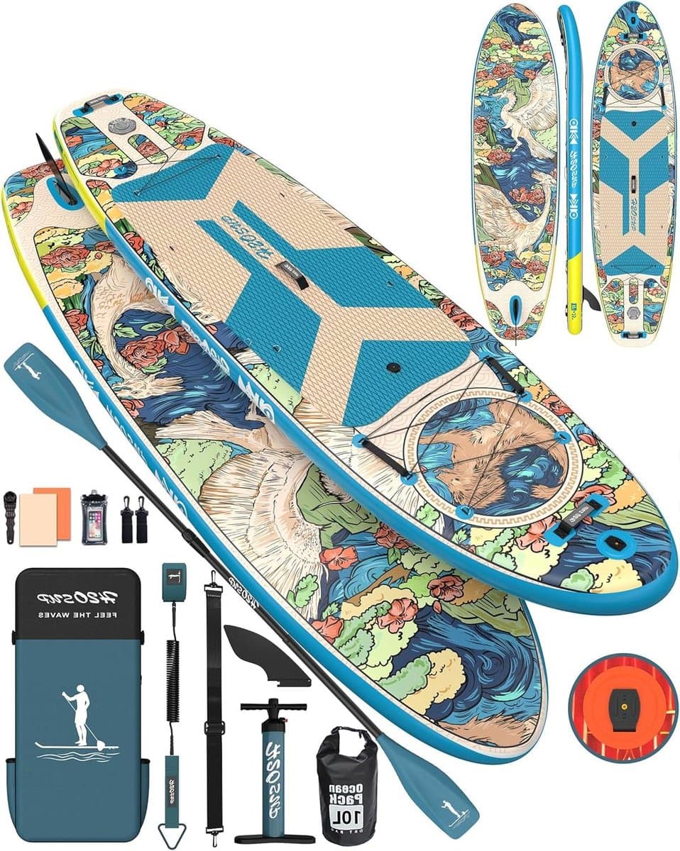 Opblaasbaar SUP board Stand, 335×88 cm