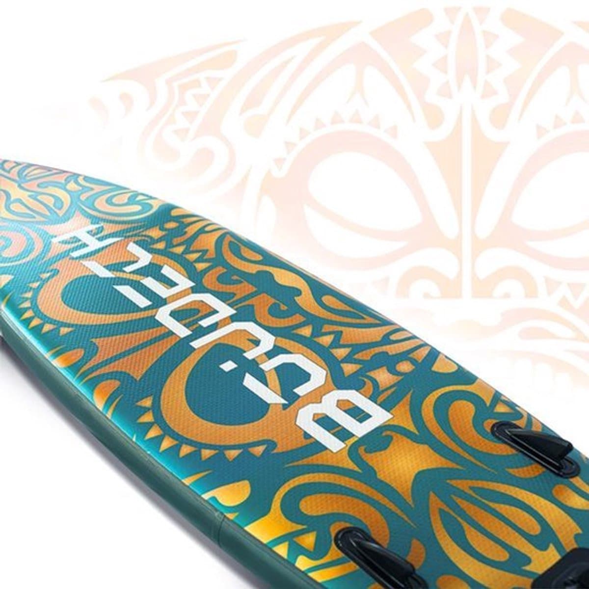 Sup Stand Up Paddle Dubbel Gecoat PVC Stabiel, 300×75 cm