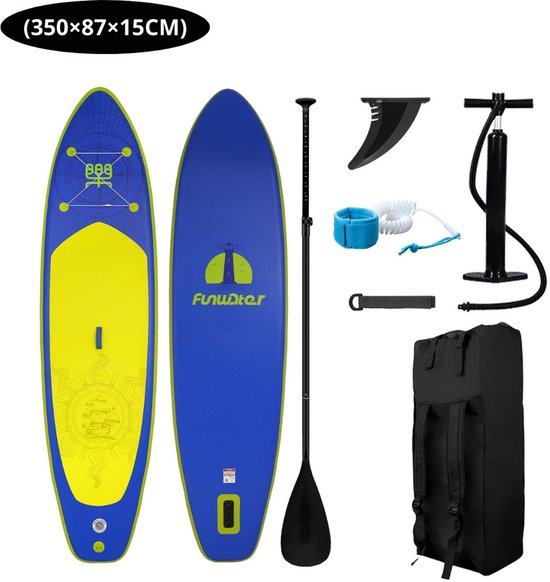 Bovista Sup Board - Opblaasbaar - Supboard - Sup Boards - Paddle - Kayak - Inclusief Accessoires - 350cm