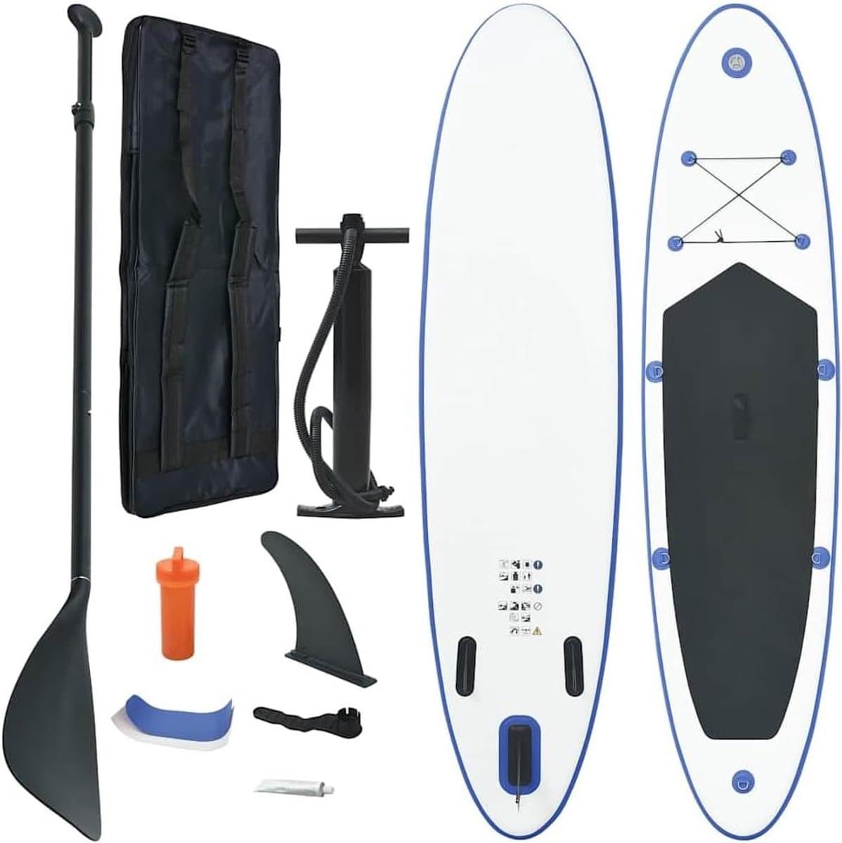 Opblaasbare SUP boards Peddelplanken Set, 360×81 cm