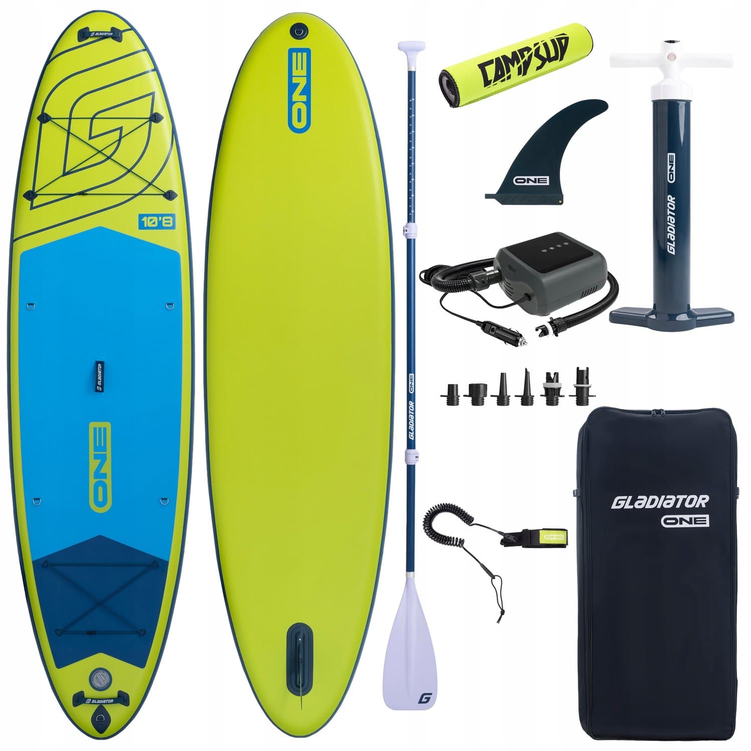 Gladiator One 10'8 Allround SUP Lime 2026 +, 10.7'