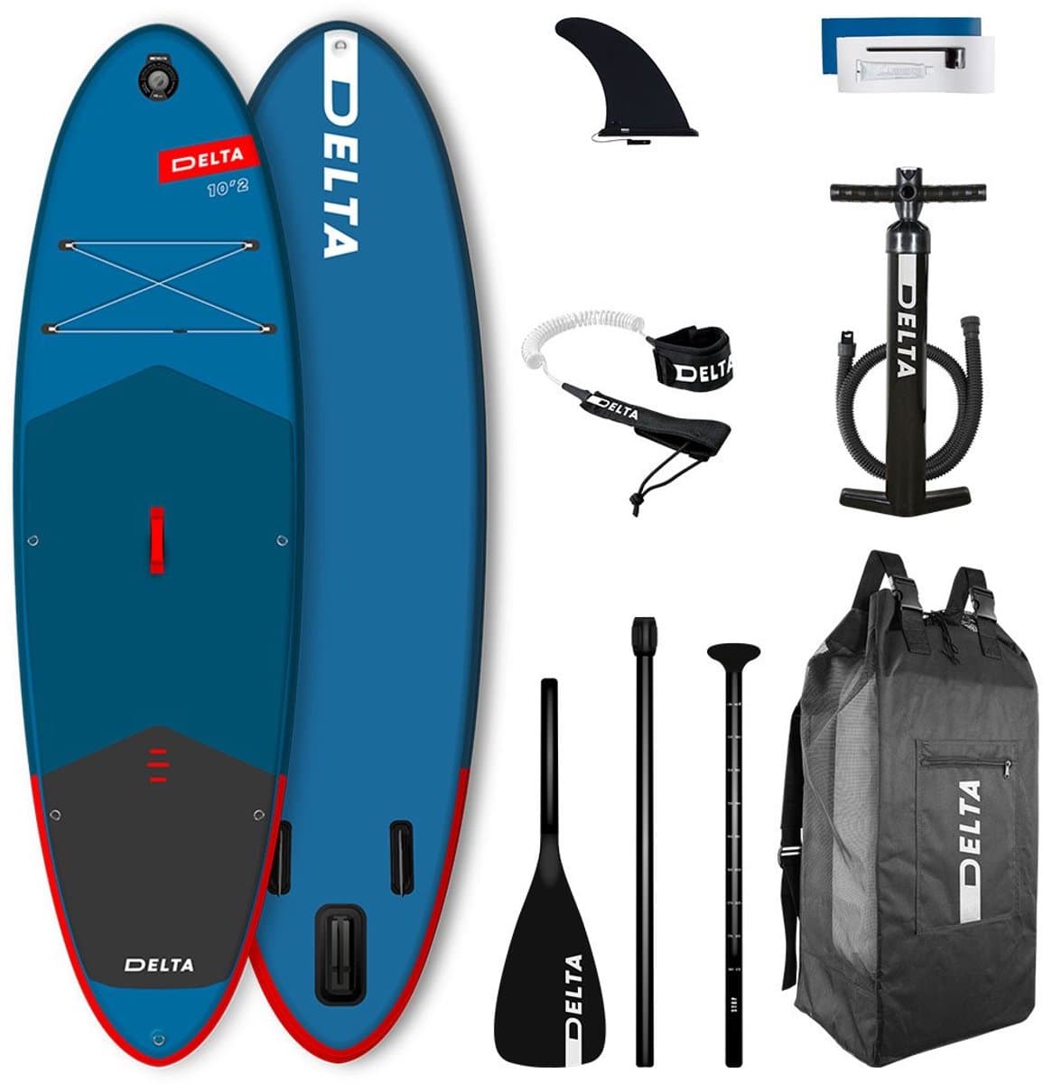 Delta SUP board en kajak 10'2 x 32" x 6", 10.2'