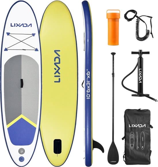 Nivard Sup Board - Opblaasbaar - Supboard - Sup Boards - Paddle - Kayak - Blauw