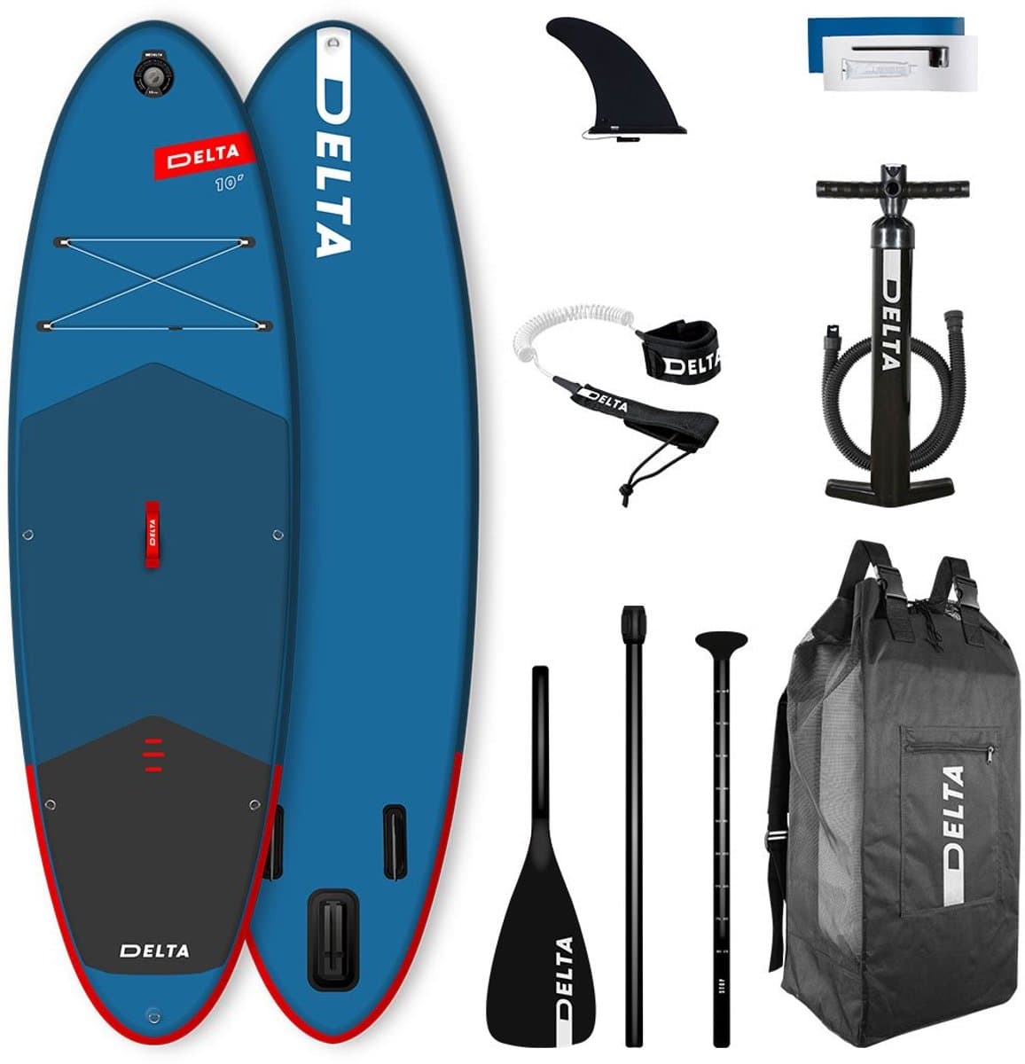 Delta stand up (sup) en kajak allround compleet, 305×81 cm