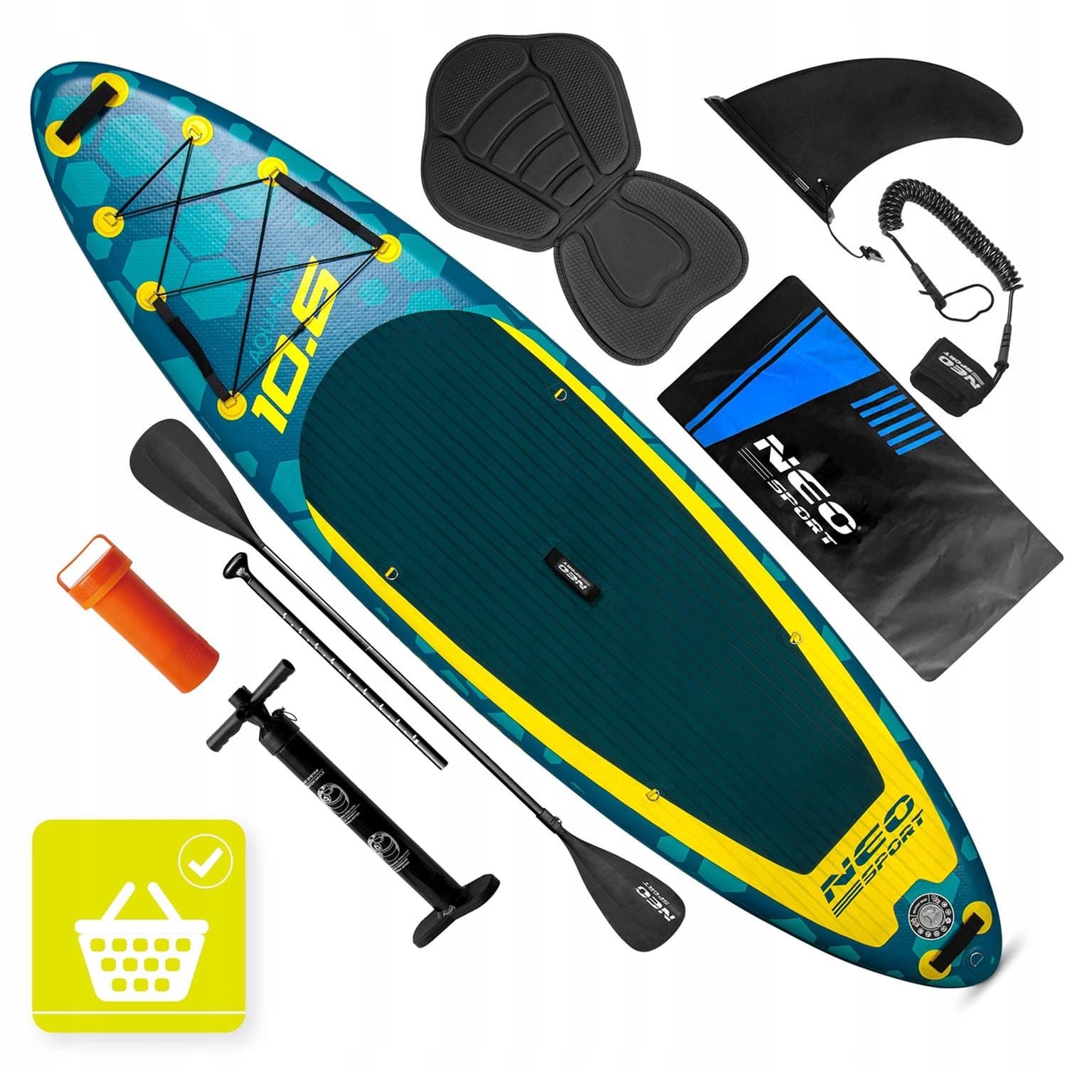 Merkloze SUP Set, 320 cm