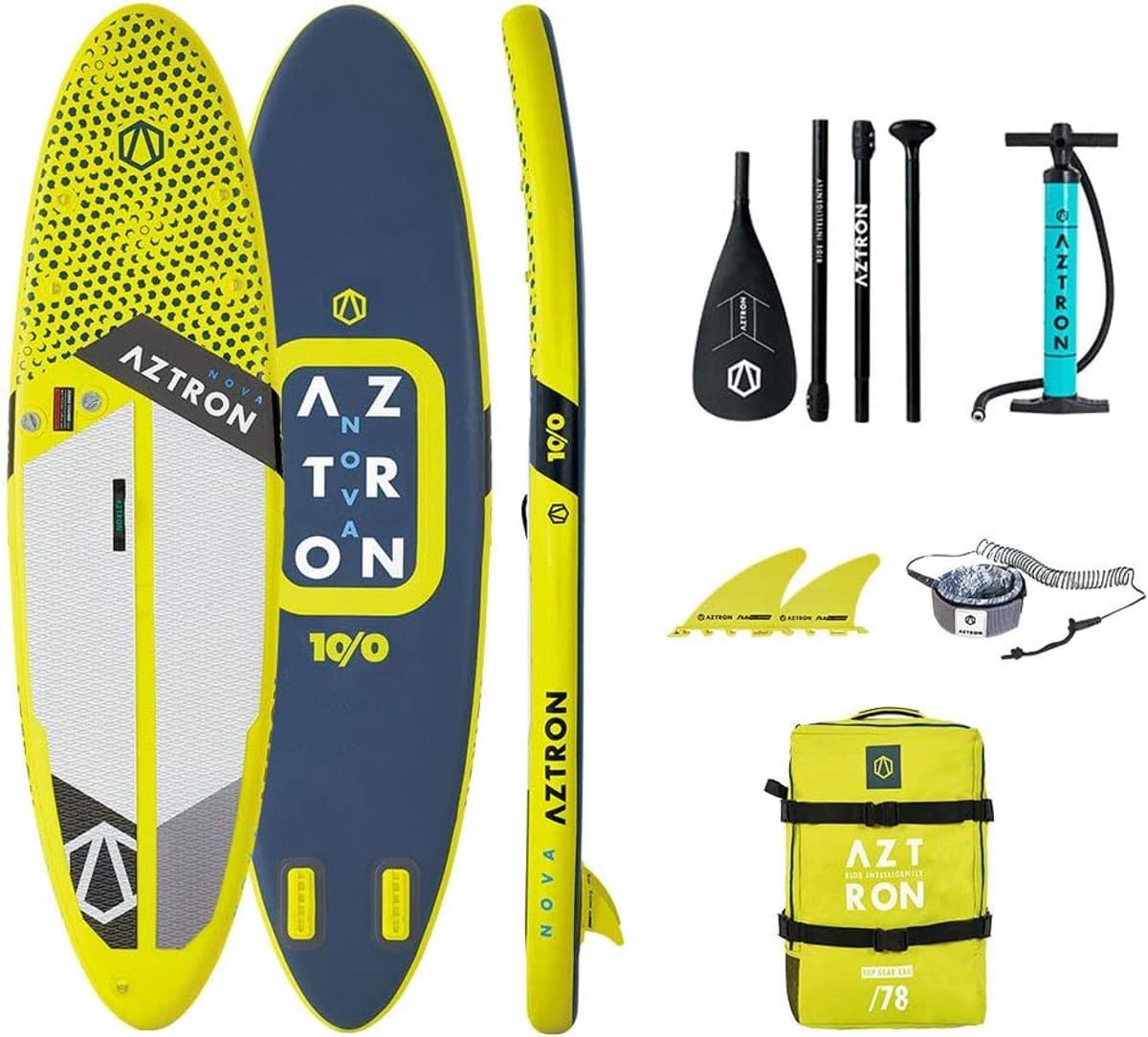 Opblaasbaar SUP voor volwassenen Compact, 305×81 cm