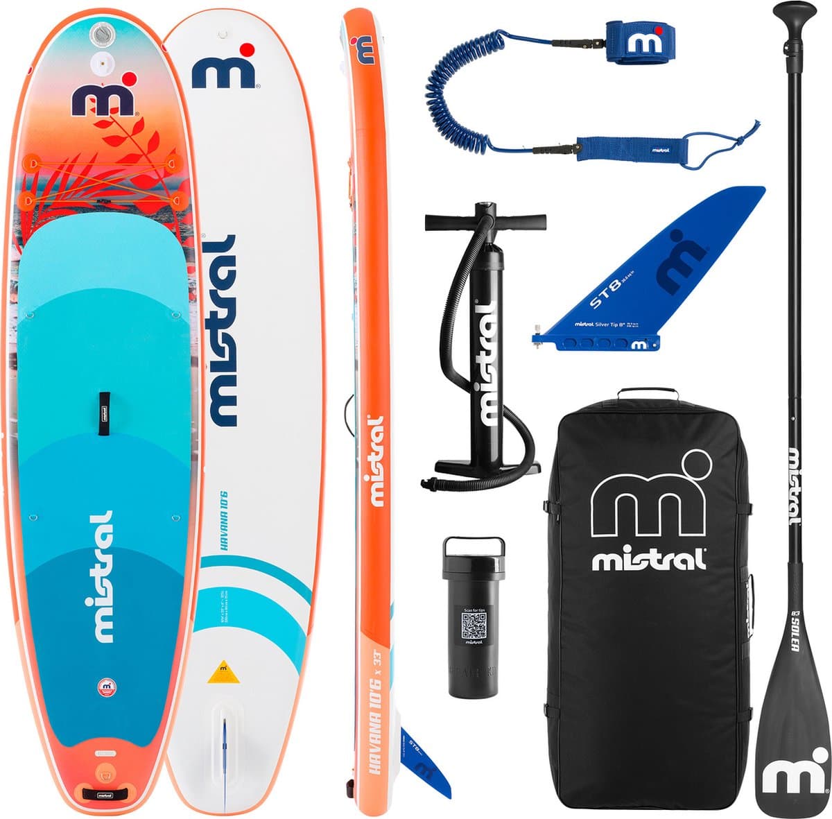 Mistral Havana 10'6 SUP Set Family Allround SUP, 320×84 cm